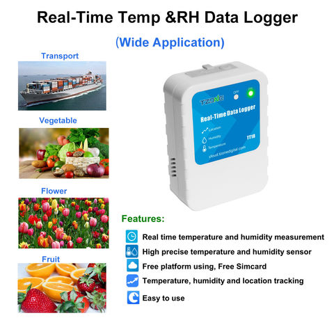 Buy Wholesale China Fruit Shipping Monitoring Temperature Sensor