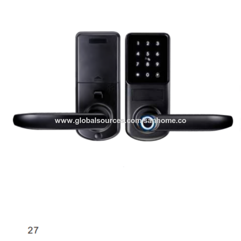 Fabrikpreis SHL290 TT Lock Wifi-gesteuertes Fingerabdruck-Riegelschloss Smart Keyless Türschloss für Holz für Hotel for sale at factory direct price