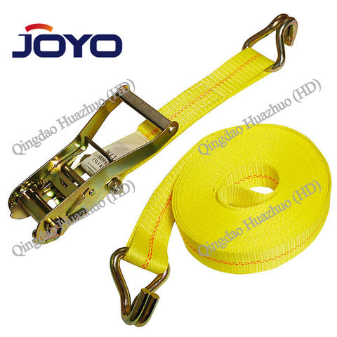 Husky 27 Ft. X 2 In Heavy-Duty Ratchet Tie-Down Strap With J Hook - Foto 8