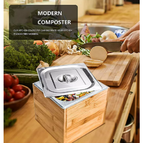 Buy Wholesale China Kitchen Compost Bin, Countertop Compost Bin