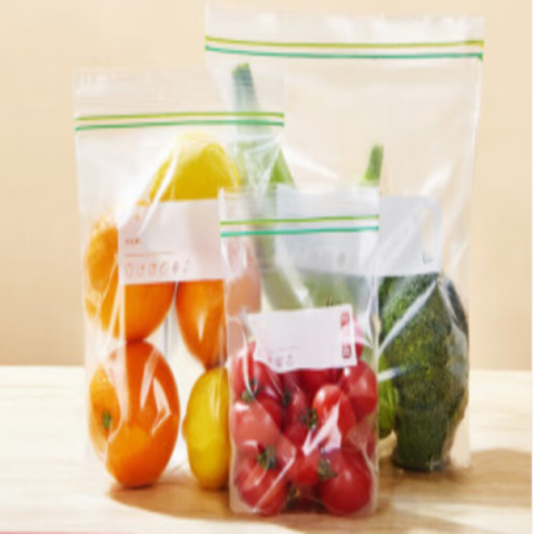 Various Size Clear Plastic LDPE Smell Proof Zip Lock Food Storage