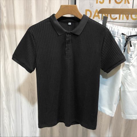 Buy Wholesale China Polo Shirt Men's Short-sleeved T-shirt Casual Thin ...