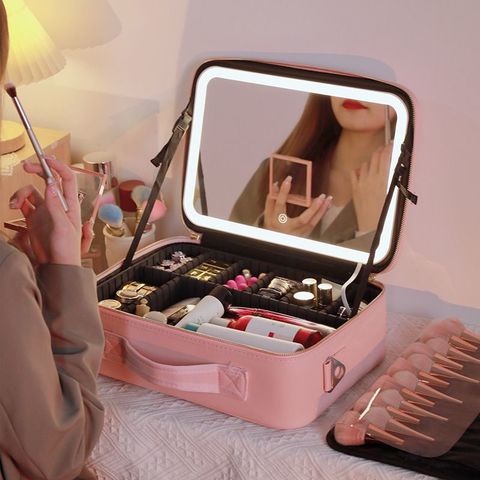 Shop makeup case with lighted mirror at Wholesale Price 