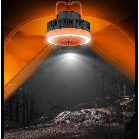 Achetez Ventilateur de Camping Extérieur Avec Lumières