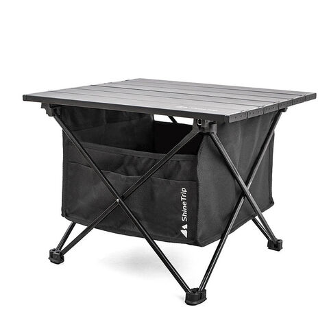  Juego de mesa plegable para acampar con sillas, rollo de  aleación de aluminio, mesa de picnic plegable al aire libre, ligera y fácil  de almacenar (color : 4 en 1, tamaño