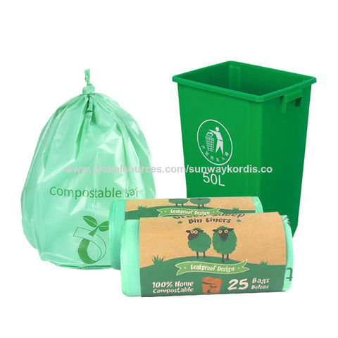 Black Plastic Bag Factory Supply Biodegradable Black Degradable Flat Eco  Friendly Disposable Compostable Trash Rubbish Garbage Bag Made in China -  China Garbage Bag and Trash Bag price