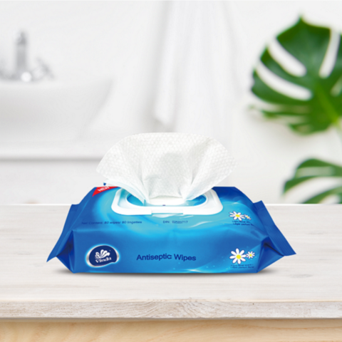 Handi 5 Packs Antibacterial Wet Wipes Hand Sanitizing Travel - View #9