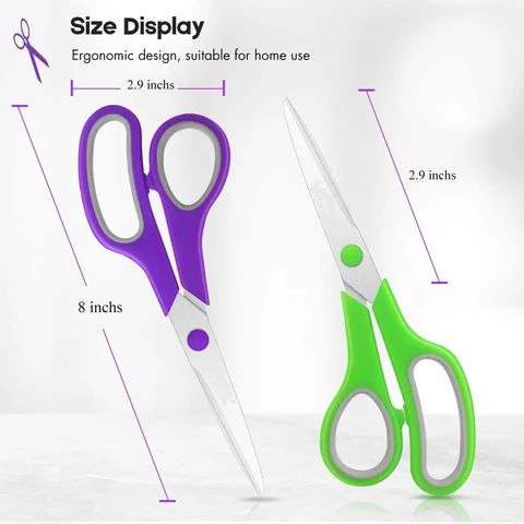 Factory Cheap Utility Scissors Student Scissors Multipurpose 8inch ...