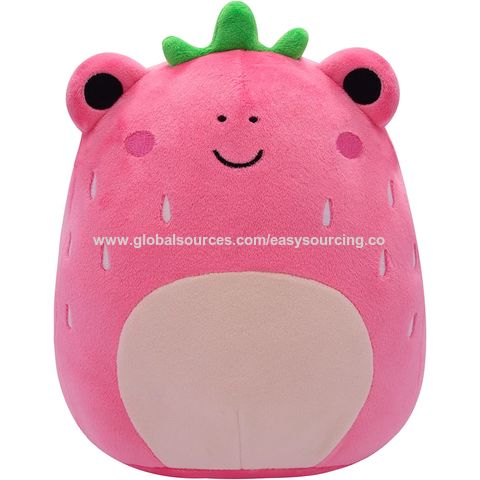 Pink Frog Stuffed Animals Pillow, Strawberry Frog Plush Toy, Frog Pillow  Plush For All Ages, Gift For Christmas Birthday Children $2 - Wholesale  China Plush Toy at factory prices from Nanjing Easy