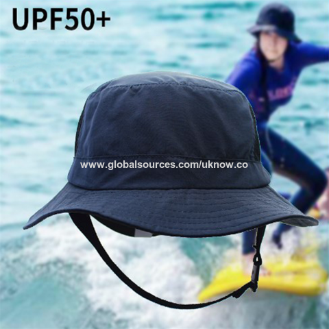Bulk Buy China Wholesale Surfing Bucket Hat With Chin Strap