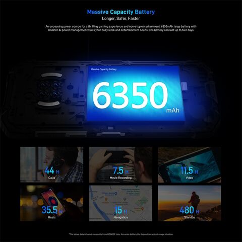 DOOGEE S96 GT 8GB+256GB Smartphone Robusto MTK G95 Android 12 Celular Telefone Inteligente IP68 IP69K Telefone Portátil FORNECEDOR