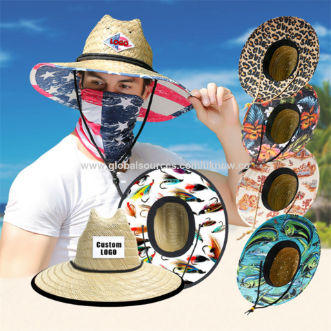 Custom straw hats online