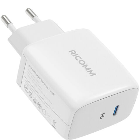 Cargador USB C de 45W, enchufe de la UE, diseño minimalista, superventas, portátil y conveniente for sale at factory direct price