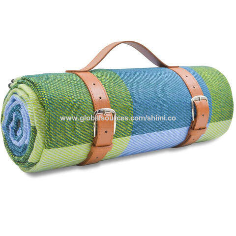 Foldable Large Beach Mat Roll Up Picnic Blanket Custom Mat With
