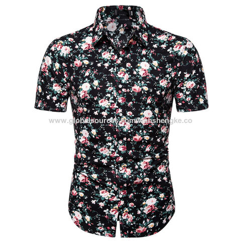 Shirt Hawaii Style Men, Casual Shirt Hawaii Style