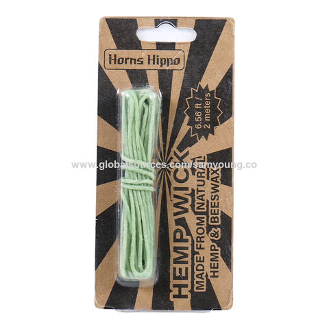 Buy Wholesale China Hemp Wick Bee Wax String For Weed Cigarette Tobacco ...