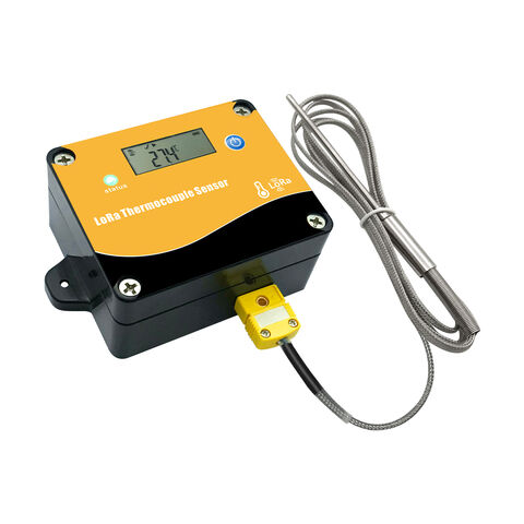 Weatherproof Wireless Smart Temperature Sensor w/Probe LoRa 1/4