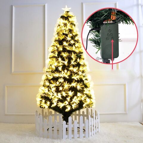 30cm Mini Lovely Tabletop Christmas Tree Home Office Xmas Decoration Gift -  Gold Wholesale