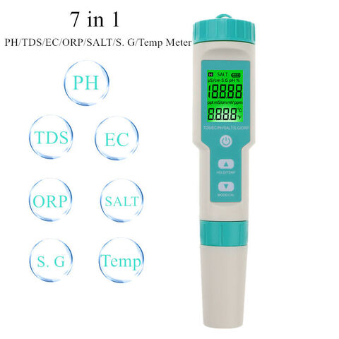 Test pH de l'eau p/100 - Test de qualité de l'eau de boisson