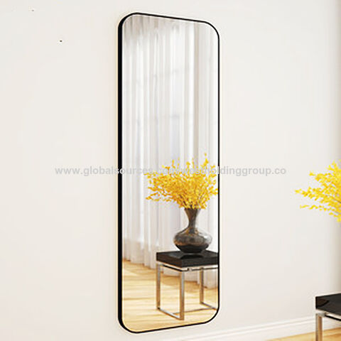 Full Length Mirror Large Floor Mirror Standing or Wall-Mountedr Wood Frame  Dressing Mirror for Living Room - China Dressing Mirror, Rotating Mirror