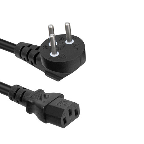 Black White Customized Color Israel Sii Approved Ac Power Cord