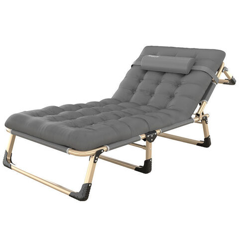 Buy Wholesale China Indoor Outdoor Folding Bed With Adjustable Backrest