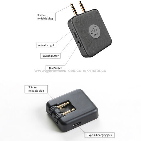 Adaptateur Audio Bluetooth 5.1, Émetteur avec Prise Double Jack