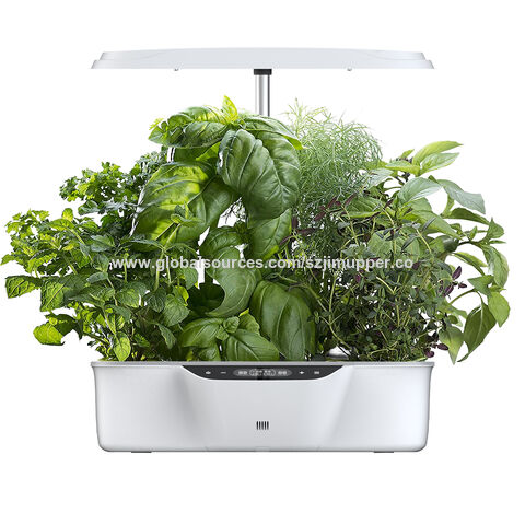 Sistema de Cultivo Hidropónico Masmire para Plantas de Interior, Jardín de Hierbas con Luces LED de Crecimiento de 36W 80, 12 Kits