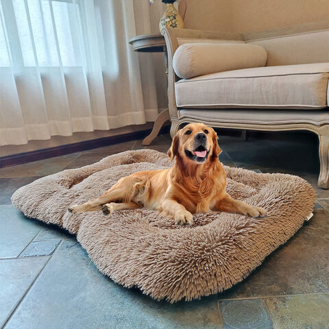 Keysui Erdbeer-Hundehaus – Kuscheliges Nest Für Hund & Katze, Aus Weichem Plüsch, Mit Kissen – Perfekt Zum Schlafen & Für Süße Fotos
