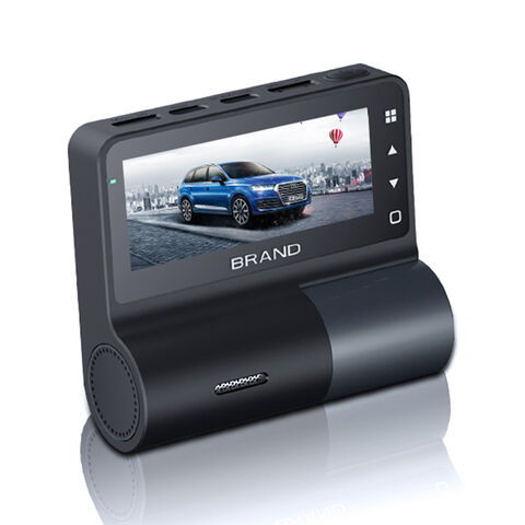 Wi-Fi 4K Car Dash Cam with 3.16'Inch Dual Channel Full HD Sony Hdr