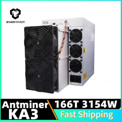 Buy Wholesale China Antminer Ka3 166t 3154w Free Ship Most Efficient ...