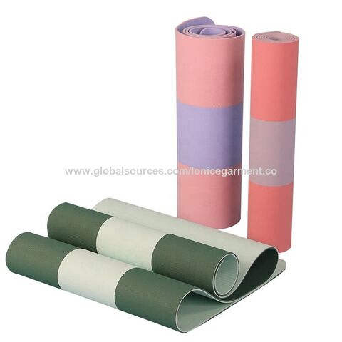 Buy Wholesale China New Design Durable Double Layer Widened 6cm 8cm Pilates  Mat Eco Friendly Tpe Yoga Mat Non Slip Exercise Mat For Home & Yoga Mat,exercise  Mat,yoga Pad,fitness Mat at USD
