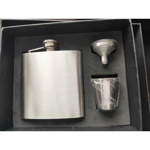 Wholesale 5oz Round Solid Stainless Steel Flask - Buy Wholesale Flasks