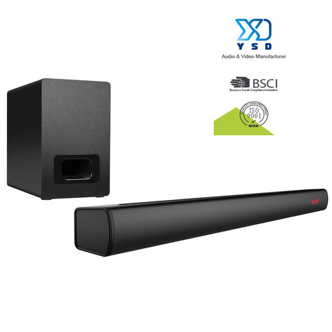 Buy Wholesale China 2.1ch 80w Soundbar With Wired Subwoofer For Extra ...