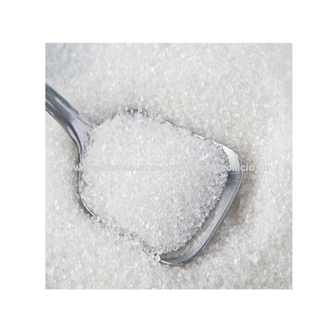 سكر أبيض حبيبات، سكر مكرر إيكومسا 45 أبيض برازيلي for sale at factory direct price