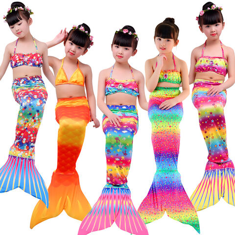 Traje de Baño Infantil Estilo Sirena para Niñas Pequeñas - Nueva Colección de Ropa de Baño for sale at factory direct price