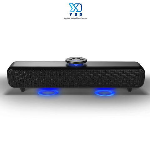 6.5 bluetooth speaker with rgb light show handle