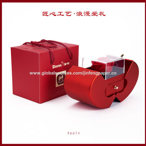 high quality apple shaped flower box