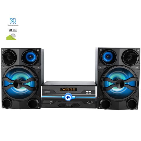 120W R.M.S. 2.0CH DVD Hi-fi system Audio system Sound System 10000W P.M.P.O. for sale at factory direct price