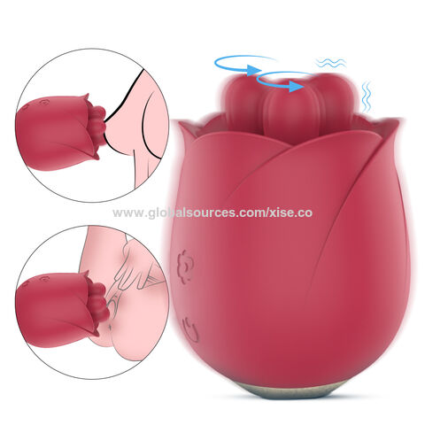 Buy China Wholesale Food-grade Silicone Usb Rechargeable Multi Speed  Licking Red Rose Vibrator Massage Stick With Tongue Sex Toy & Food-grade  Silicone Red Rose Vibrator $11 | Globalsources.com