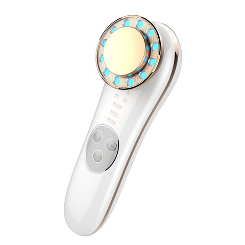 Dispositivos portátiles de lifting facial EMS RF Microcorriente Rejuvenecimiento de la piel Masajeador facial Terapia de luz Aparato de belleza antiarrugas antienvejecimiento for sale at factory direct price