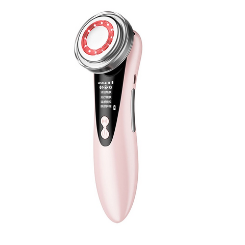 Máquina de belleza 2 en 1 Frío/Calor EMS RF para lifting facial, rejuvenecimiento de la piel con fotones LED, cuidado tierno de la piel, dispositivo de belleza para uso doméstico OEM for sale at factory direct price