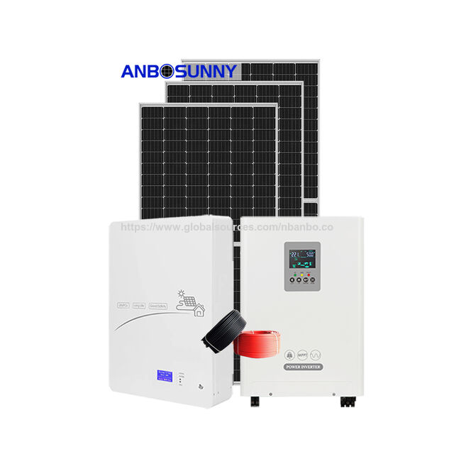 Buy Wholesale China Solar Power System Home 500w 1kw 2kw 3kw 5kw 10kw ...