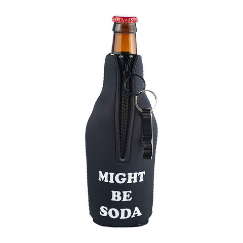 Top Quality Neoprene Beer Bottle Cooler Sleeve with Zipper/Bottle Holder  Cover - China Beer Sleeve and Beer Bottle Sleeve price