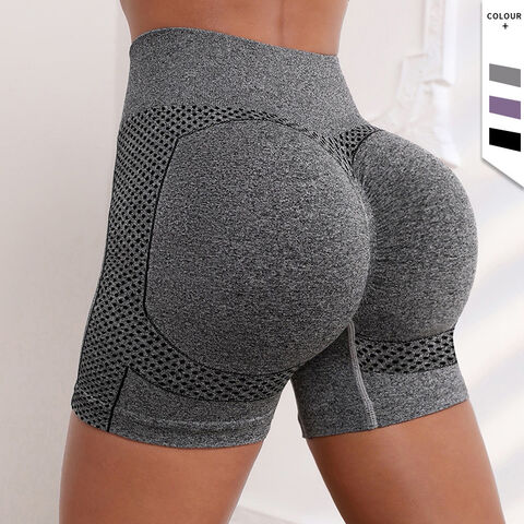 China Women Running Tight Training Yoga Gym Shorts Factory and Manufacturer