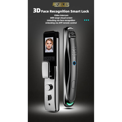 Cerradura inteligente con reconocimiento facial 3D, dispositivo  completamente automático con WIFI, huella dactilar, tarjeta biométrica,  llave, Digital, para el hogar – Electrónica y controles