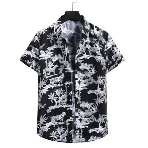 Compre Camisa De Pesca Para Hombre y Botón De Camiseta De Gran Tamaño de  China por 8 USD