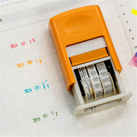 Buy Wholesale China Date Stamp Self Inking Printing Rubber Date Stamp