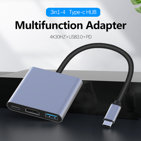 Buy Wholesale China Multiple Usb C Hub 3 In 1 Type C Hub Adapter Usb C ...