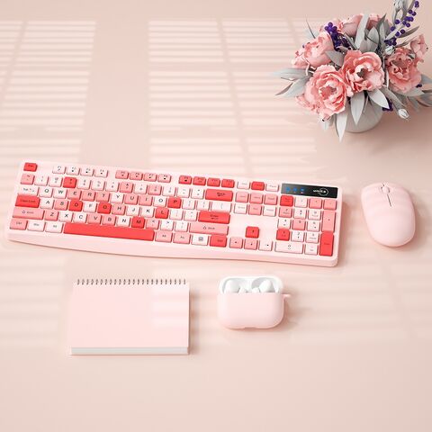 UMILA Clavier et souris sans fil 2.4G Ensemble combiné de souris clavier pleine grandeur